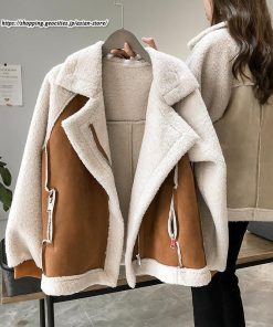 コート・ジャケット | アウター ジャケット レディース フリースジャケット ジップアップ カーディガン 防寒 厚手 フェイクスエードライダースジャケット フードなし フェイクファー