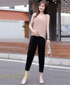 パンツ レギンス | パンツ マタニティ ワイドパンツ 着痩せ 無地 マタニティパンツ ウエスト調整 きれいめ 日常感 春 夏 新作 上品 カジュアル サマーパンツ マタニティウェア