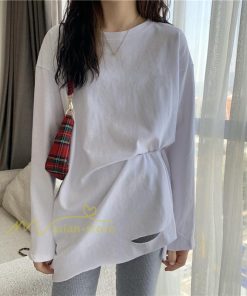 ｔシャツ・カットソー | カットソー トップス レディース ロンT Tシャツ 春 長袖 おしゃれ 大きいサイズ シンプル 20代30代40代50代 通勤通学 カジュアル 上品 着回し お出かけ 快適