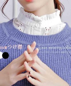 その他小物 | シャツスタイル 小物 つけ襟 重ね着 立ち襟 レディース フリルネック ファッション