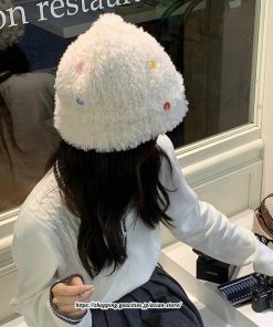 レディース | ニット帽子 ファー帽子 フェイクファー 無地 ニットキャップ シングル ワッチキャップ ビーニー プレゼント 激安 彼女 キャンプ アウトドア