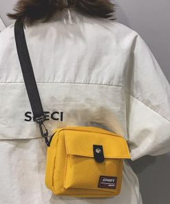 ショルダーバッグ | キャンバスバッグ 小さめ 男女兼用 スクエア ミニバッグ スマホバッグ 斜めがけ レディース