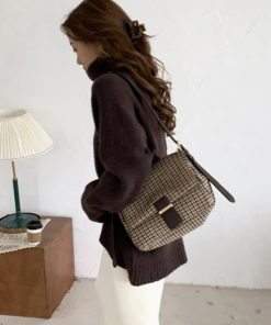 ショルダーバッグ | 千鳥格子 千鳥柄 女性
