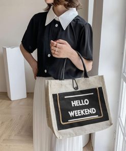 ハンドバッグ | ジュートバッグ 春夏リネン