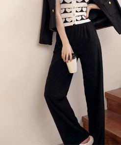 ワイドパンツ | セミハイウエスト 美脚