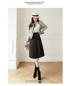 スカート | レディース 秋 冬 秋冬 ミモレ丈 膝丈 ロング 無地 ミディアム丈 ひざ丈 送料無料 Aライン ハイウエスト おしゃれ 通勤 通学 ラシャ 2022年秋冬 暖か