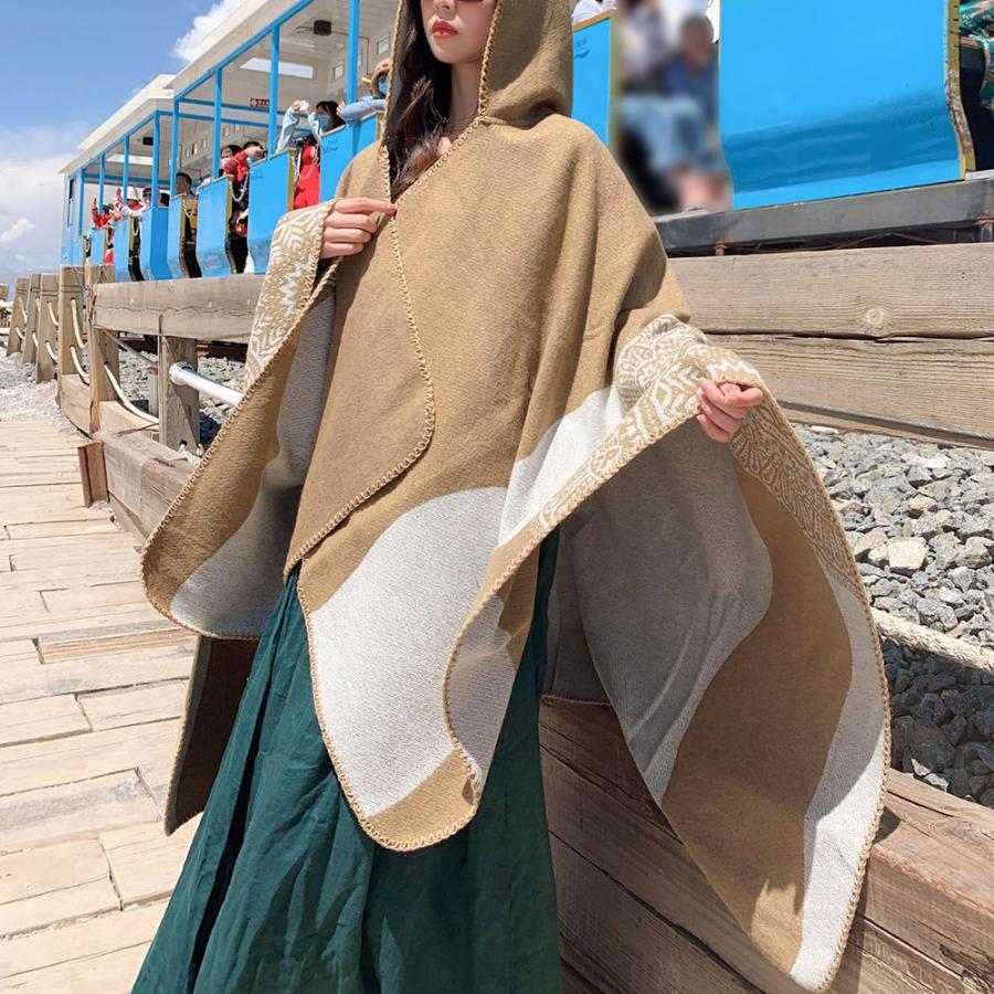 マフラー | ニットマント レディース ニットマフラー