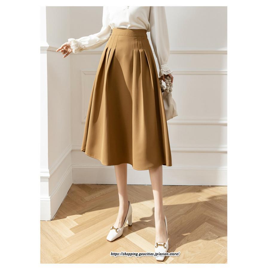 スカート | ロング丈 ミモレ丈 フレアロングAライン通勤 20代 30代 40代 50代 コーデ 着痩せ 高見え 送料無料 きれいめ