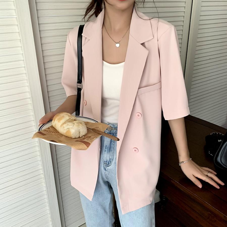 テーラードジャケット | 半袖テーラードジャケットオルチャン夏新作