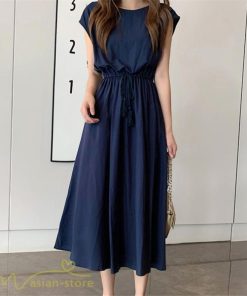 マキシ | 夏ワンピース 半袖 涼感 フレアワンピース 可愛い ロングワンピース ミモレ丈 大人 30代40代 オフィス お出かけ スリム 裏地付き リネン フェミニン 無地