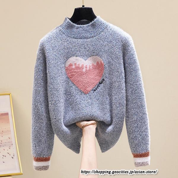 ニット・セーター | ニット カットソー セーター レディース トップス 秋冬 長袖 ニットセーター プルオーバー ニットトップス 柔らかい シンプル 通勤 暖かい 防寒 通学 春秋 秋冬