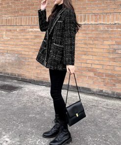 ジャケット・ブルゾン | ツイード風ジャケット レディース 秋冬