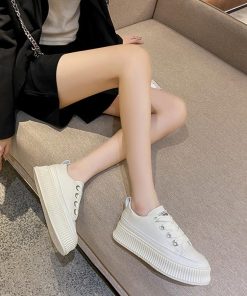 シューズ | 厚底スニーカー レディース ローカット靴