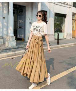 スカート | プリーツロング 春 夏 秋 マキシ 大きいサイズ フレアマキシプリーツ 20代30代40代 韓国ファッション フレア 上品 着痩せ