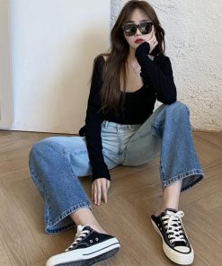 デニム | デニムパンツ レディース ストレートパンツ