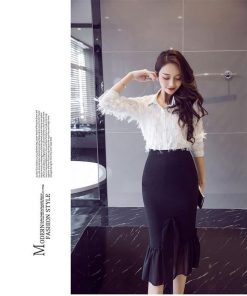 スカート | タイトマーメイドセクシー膝下丈ヒップアップ ハイウエスト 30代40代 大人 上品 50代60代 オフィス