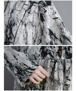 マキシ | 長袖ワンピース 秋物 レディース ロングワンピース 夏 30代40代 大人 秋ワンピース 新作 ワンピース Aラインワンピ 広い裾 旅行 ゆったり 可愛い 揺れる