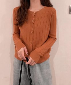 カーディガン | ニットリブニット 羽織り