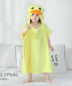 （子供）その他 | もこもこ フード付き バスタオル 速乾