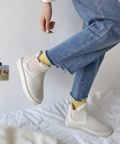 ムートンブーツ | 痛くない 人気 もこもこ モカシン 暖かい 裏起毛 レディース ブーツ 防寒 冬靴