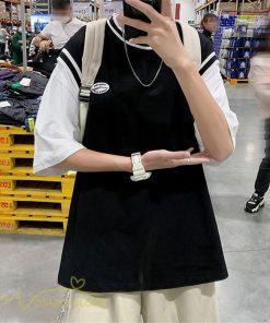 Tシャツ | Tシャツメンズ 重ね着風 半袖 Tシャツ おしゃれ ゆったり カジュアルシャツ クルーネック 新作 大きいサイズ 切り替え サマー上品 春夏 ファッション