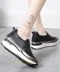 スニーカー | スリッポン レディース おしゃれ 紐なし インソール スリッポン大人カジュアル 厚底スリッポン ローカットスニーカーレディース 厚底スニーカー