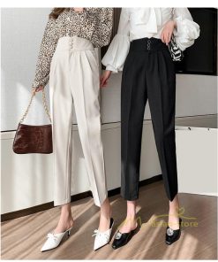 チノ・テーパード・ジョガー・スキニーパン | テーパードパンツ レディース 涼しい スーツパンツ スリムパンツ ハイウエスト 無地 美脚 大人 30代40代 黒パンツ オフィス 落ち感 通勤