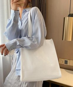 トートバッグ | トート クロコダイル柄 大容量クロコダイル柄 レディース バッグ PUレザー 肩掛け