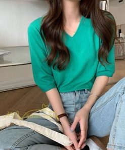 tシャツ・カットソー | Tシャツ レディース 半袖 トップス カジュアル Tシャツ 大きい ゆるTシャツ ゆるカットソー Vネック 20代30代40代50代 上品 上品 お出かけ 通勤通学 着回し