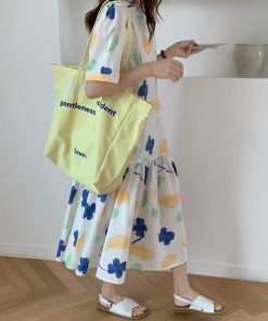 ハンドバッグ | 韓国 トートバッグ キャンバス 春夏新作