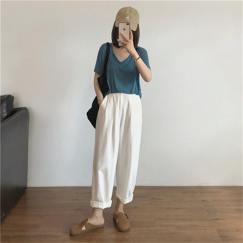 ワイドパンツ | レディース 春コーデ ボトムス 美脚 スウェット ハイウェスト ロング丈 スカーチョ ロング 薄手 春夏 着やせ 体型カバー コーデ 無地インスタ映え