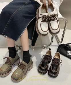 ローファー | レディース 厚底 厚底靴 韓国 おしゃれ 個性的 かわいい 軽量 美足 脚長 シューズ 送料無料 10代20代30代40代 靴 ガールズ 派手