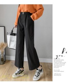 ワイドパンツ | ガウチョパンツ ゆったり ロングパンツ ハイウエストパンツ ウエストゴム カジュアルパンツ 無地 体型カバー レディース おしゃれ 通勤通学