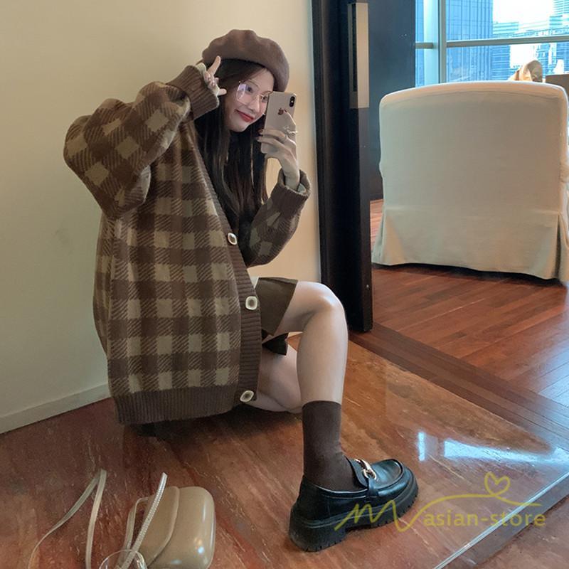 カーディガン | ニットレディース 2022秋冬 羽織り ニット アウター セーター フロントボタン 長袖 20代50代 トップス 大人 秋ニット 通学通勤