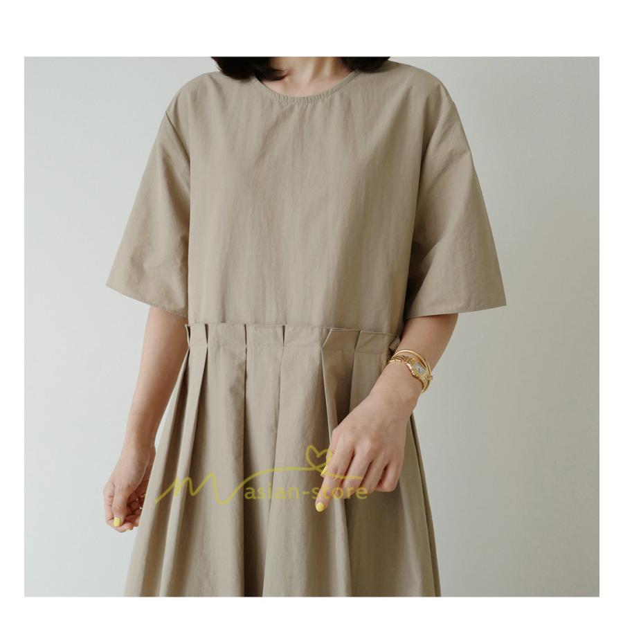 マキシ | ワンピース プリーツ Aライン 夏ワンピース 春 夏 秋 半袖 ロング マキシ丈 ロングワンピース お出かけ マキシワンピース カジュアル 着痩せ 20代30代40代50代