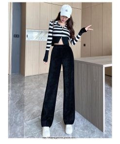 チノ・テーパード・ジョガー・スキニーパン | ストレートジーンズ パンツ ハイウエスト レディース ワイドパンツ スラックス ガウチョパンツ ファッション カジュアル ゆったり 送料無料 デイリー