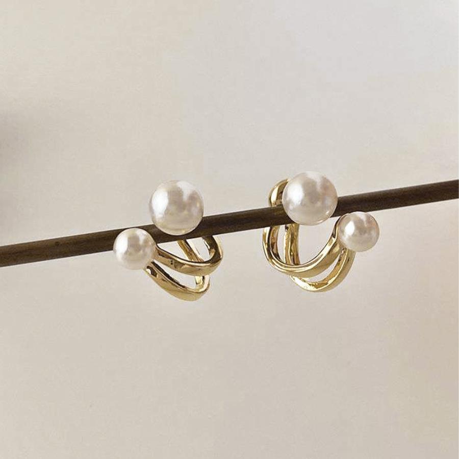 その他アクセサリー | ピアス フェイクパール バックキャッチ