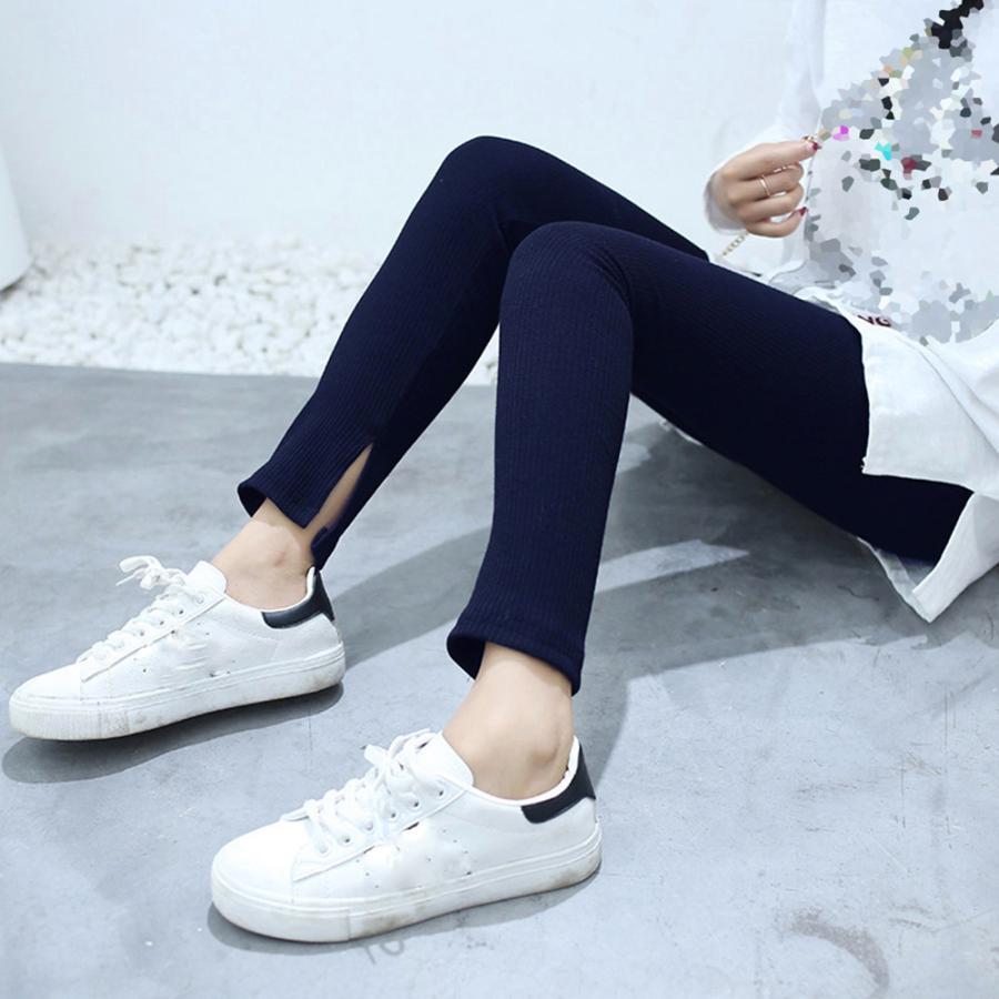 レギンス | サイドスリット 韓国 ボトムス