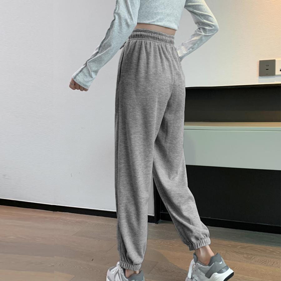 サルエルパンツ | スウェットパンツ ワッフル生地 韓国風