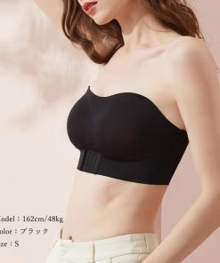 インナー・ルームウェア | ストラップレスブラ シームレス 盛りブラ