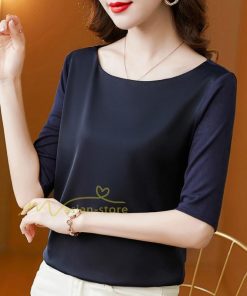 ｔシャツ・カットソー | トップス Tシャツ レディース 春 夏 秋 半袖 クルーネック 無地 プルオーバー オシャレ Tシャツ 着痩せ 20代30代40代50代 上品 お出かけ カジュアル エレガント