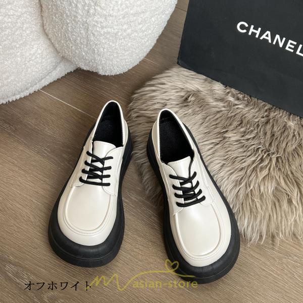 ローファー | ドレスシューズ レディース 靴 合皮 厚底靴 編み上げ 韓国風 歩きやすい 学生靴 通勤 通学 パンプス 春 夏 秋 発表会 入学 卒業 卒園 冬 入園