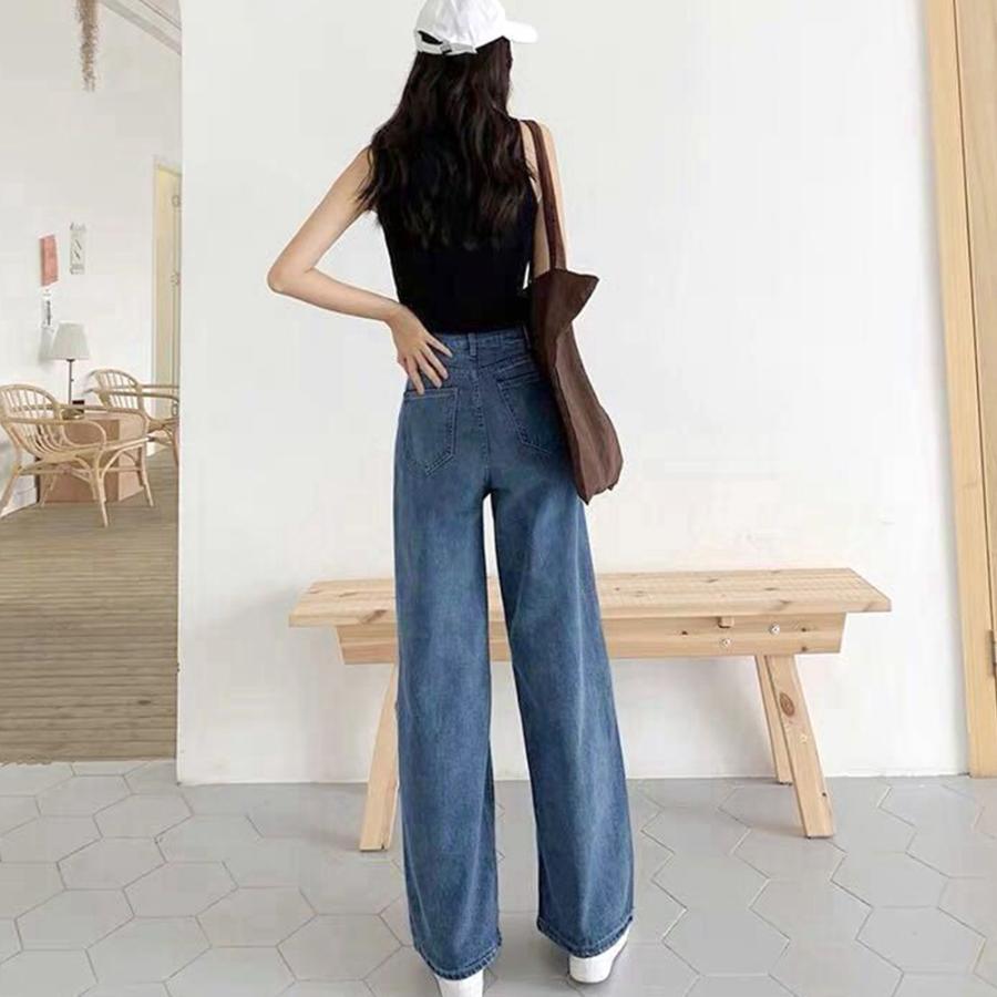 デニム | デニムワイドパンツハイウエストレディース