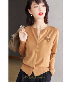 ニット・セーター | カーディガン ニット レディース ニットカーディガン シンプル 無地 秋 冬 制服 会社 柔らかい 羽織り 楽チン ナチュラル 通学 カジュアル おしゃれ 通勤