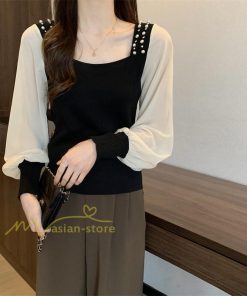 tシャツ・カットソー | カットソー トップス レディース ロンT Tシャツ 春 長袖 おしゃれ シフォンシャツ エレガント 20代30代40代 カジュアル お出かけ 着回し 通勤通学 ファッション