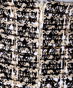 ひざ丈スカート | タイトスカート ハイウエスト チェック柄 レディース 台形スカート スカート ミニスカート ツイード