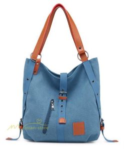 女性用バッグ | ショルダーバッグ リュック バッグ カバン レディース 帆布バッグ ズック カジュアル 旅行 肩掛け 手提げ シンプル エコバッグ ハンド 通勤通学 洗え 便利 収納