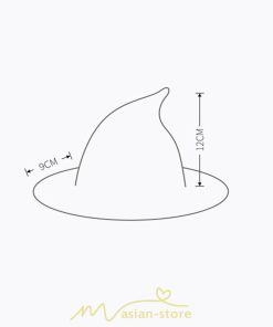 レディース | 帽子 ハット ハロウィン コスプレ 宴会 余興 魔女 魔法使い 美魔女 仮装 パーティーグッズ 演劇 体育祭 イベント 学園祭 黒 文化祭 グレー 青 赤