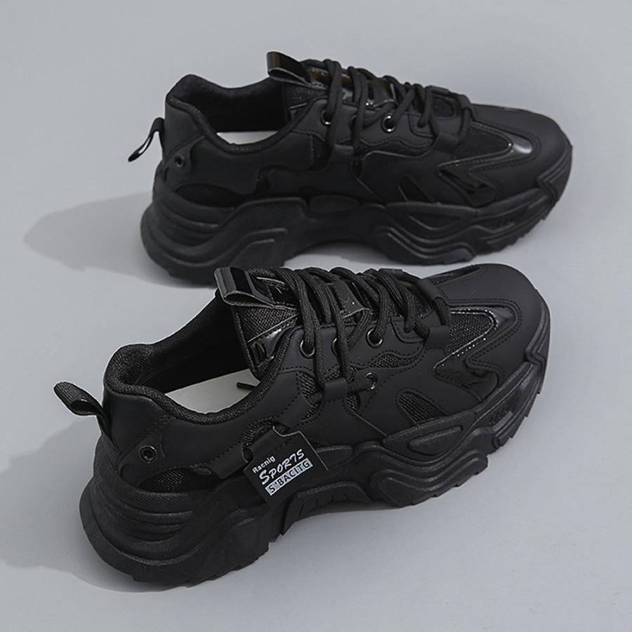 ショートブーツ | 厚底スニーカー レディース 韓国風