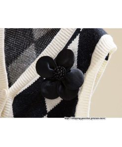 ベスト | ニットレディース トップス Vネック タンクトップ ノースリーブ 袖なし インナー ニット 重ね着風 レイヤード風 20代30代 セーター 女ニット